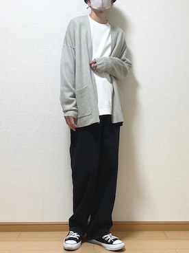 「ジーユー」｜ゆうさん（メンズ・165cm）の秋コーディネート