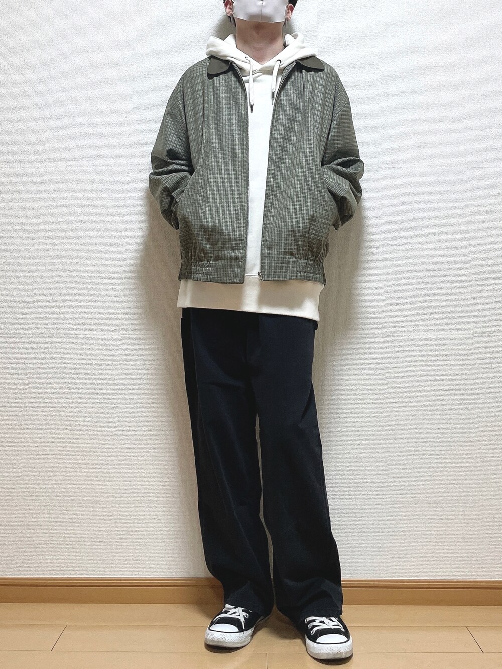 flaner（フラネ）の「ルーズチェックブルゾン（ブルゾン）」 - WEAR