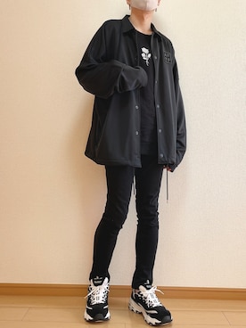 「ADRER（アドラー）のADRER バラシシュウビッグスウェット（スウェット）」を使った、ゆうさん（メンズ・165cm）の冬コーディネート