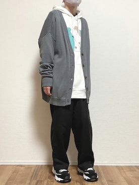 「unrelaxing（アンリラクシング）のアイテム（パンツ）」を使った、ゆうさん（メンズ・165cm）の秋コーディネート