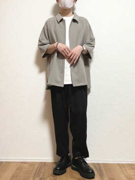 「SENSE OF PLACE by URBAN RESEARCH（センスオブプレイスバイアーバンリサーチ）のアイテム（その他）」を使った、ゆうさん（メンズ・165cm）の夏コーディネート