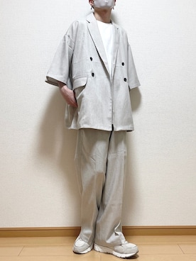 「ごきげんウィーク」｜「アイテム（その他トップス）」を使った、ゆうさん（メンズ・165cm）の春コーディネート