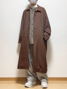 「unrelaxing（アンリラクシング）のアイテム（パンツ）」を使った、ゆうさん（メンズ・165cm）の冬コーディネート