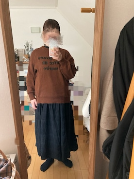 N@さん（レディース・159cm）の冬コーディネート