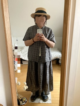 N@さん（レディース・159cm）の夏コーディネート