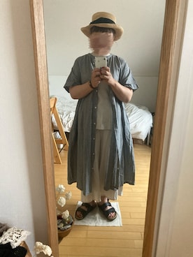 N@さん（レディース・159cm）の夏コーディネート