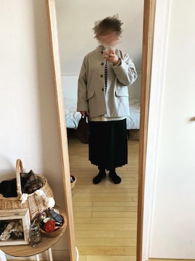 N@さん(レディース・159cm)の冬コーディネート