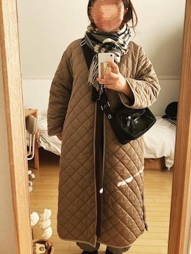 N@さん（レディース・159cm）の冬コーディネート