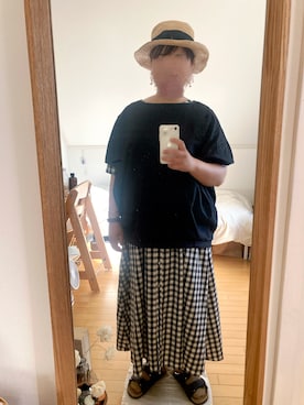 「アイテム（ワンピース、その他）」を使った、N@さん（レディース・159cm）の夏コーディネート