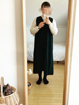 N@さん（レディース・159cm）の冬コーディネート