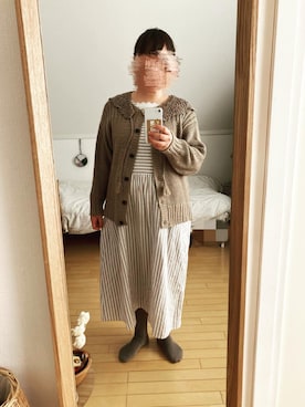 N@さん（レディース・159cm）の冬コーディネート