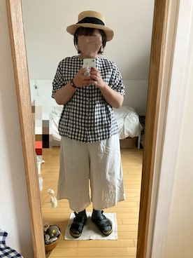 N@さん（レディース・159cm）の夏コーディネート