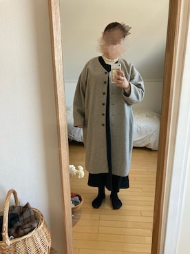 N@さん（レディース・159cm）の冬コーディネート