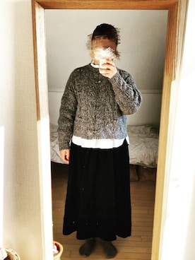 N@さん（レディース・159cm）の冬コーディネート