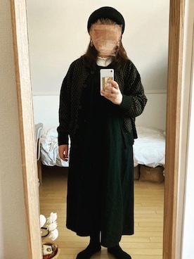 N@さん(レディース・159cm)の冬コーディネート