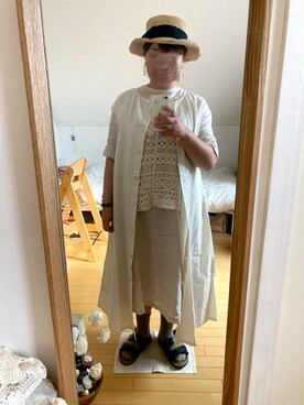 N@さん（レディース・159cm）の夏コーディネート