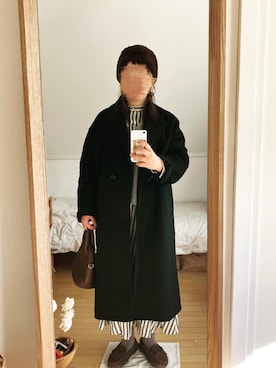 N@さん(レディース・159cm)の冬コーディネート