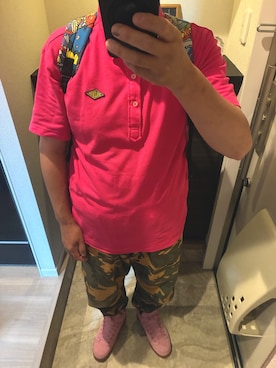 「GRAVIS（グラヴィス）のアイテム」を使った、うままさん（メンズ・172cm）の夏コーディネート