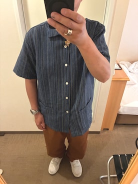 「HUMAN MADE（ヒューマンメード）のアイテム」を使った、うままさん（メンズ・172cm）の春コーディネート