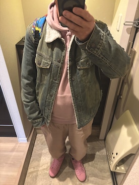 「GRAVIS（グラヴィス）のアイテム」を使った、うままさん（メンズ・172cm）の冬コーディネート