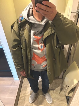 うままさん（メンズ・172cm）の冬コーディネート