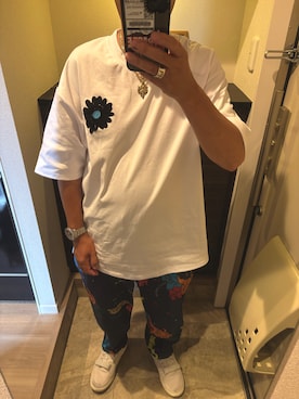 「アイテム（ネックレス）」を使った、うままさん（メンズ・172cm・50代）の夏コーディネート
