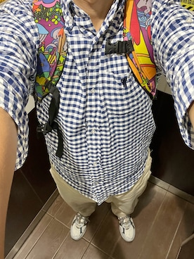 「アイテム（パンツ）」を使った、うままさん（メンズ・172cm・50代）の夏コーディネート
