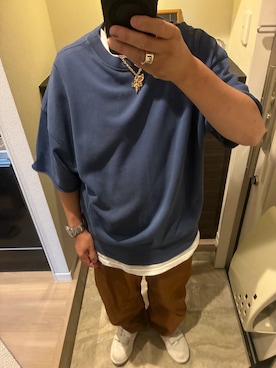 「CHROME HEARTS（クロムハーツ）のアイテム」を使った、うままさん（メンズ・172cm）の夏コーディネート