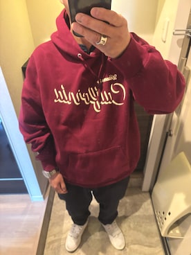 「BILL WALL LEATHER（ビルウォールレザー）のアイテム」を使った、うままさん（メンズ・172cm）の春コーディネート