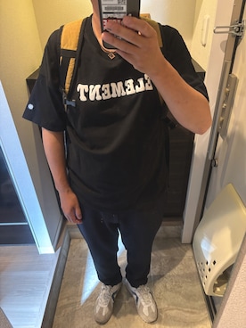 「アイテム（バックパック/リュック）」を使った、うままさん（メンズ・172cm）の夏コーディネート