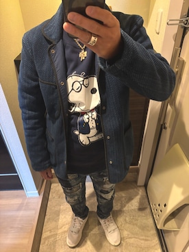 「アイテム（腕時計）」を使った、うままさん（メンズ・172cm）の秋コーディネート