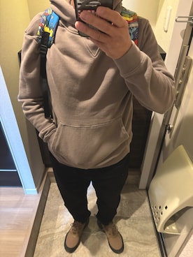 「アイテム（パンツ）」を使った、うままさん（メンズ・172cm・50代）の秋コーディネート