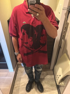 「アイテム（デニムパンツ）」を使った、うままさん（メンズ・172cm・50代）の秋コーディネート