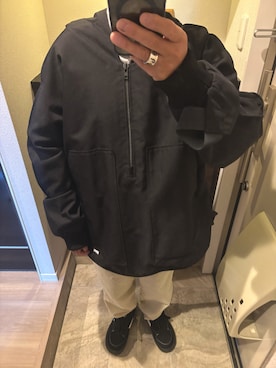 「アイテム（スニーカー）」を使った、うままさん（メンズ・172cm・50代）の秋コーディネート