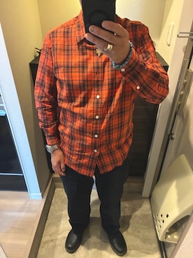 「WOOLRICH（ウールリッチ）のアイテム」を使った、うままさん（メンズ・172cm）の秋コーディネート