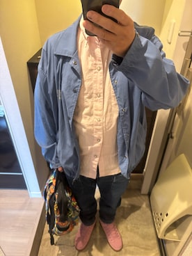 「SUGAR CANE（シュガーケーン）のアイテム」を使った、うままさん（メンズ・172cm）の春コーディネート