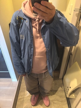 「GRAVIS（グラヴィス）のアイテム」を使った、うままさん（メンズ・172cm）の春コーディネート