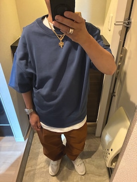 「HUMAN MADE（ヒューマンメード）のアイテム」を使った、うままさん（メンズ・172cm）の春コーディネート