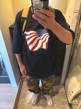 「アイテム（スウェット）」を使った、うままさん（メンズ・172cm・50代）の夏コーディネート