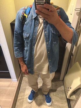 うままさん（メンズ・172cm・50代）の秋コーディネート