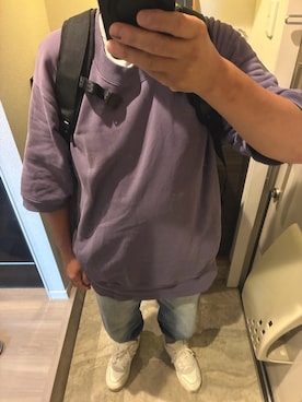 「Champion（チャンピオン）のアイテム」を使った、うままさん（メンズ・172cm）の秋コーディネート