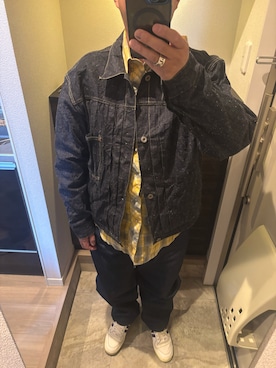 「CHROME HEARTS（クロムハーツ）のアイテム（アクセサリー）」を使った、うままさん（メンズ・172cm）の春コーディネート