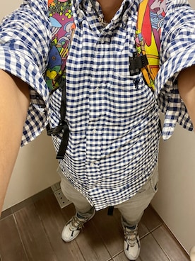 「アイテム（パンツ）」を使った、うままさん（メンズ・172cm・50代）の夏コーディネート