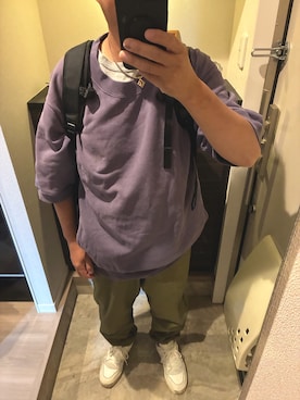 「COOKMAN(クックマン)のアイテム」を使った、うままさん(メンズ・172cm)の秋コーディネート