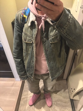 「GRAVIS（グラヴィス）のアイテム」を使った、うままさん（メンズ・172cm）の冬コーディネート