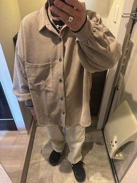 「BILL WALL LEATHER（ビルウォールレザー）のアイテム」を使った、うままさん（メンズ・172cm）の春コーディネート