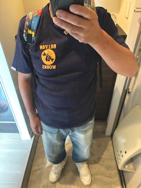 「BILLVAN（ビルバン）のアイテム」を使った、うままさん（メンズ・172cm）の夏コーディネート