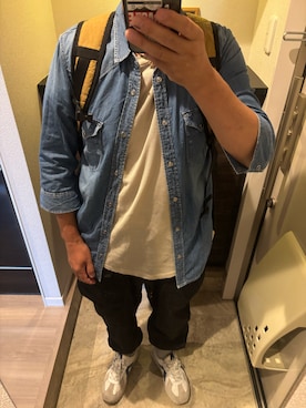 「アイテム（バッグ）」を使った、うままさん（メンズ・172cm・50代）の夏コーディネート