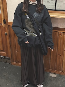 「Panamaboy（パナマボーイ）のアイテム」を使った、かねっちゃんさん（レディース・153cm）の秋コーディネート