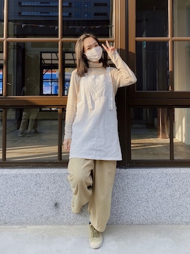 「国潮」｜りラ🇹🇼さん（レディース・160cm）の冬コーディネート